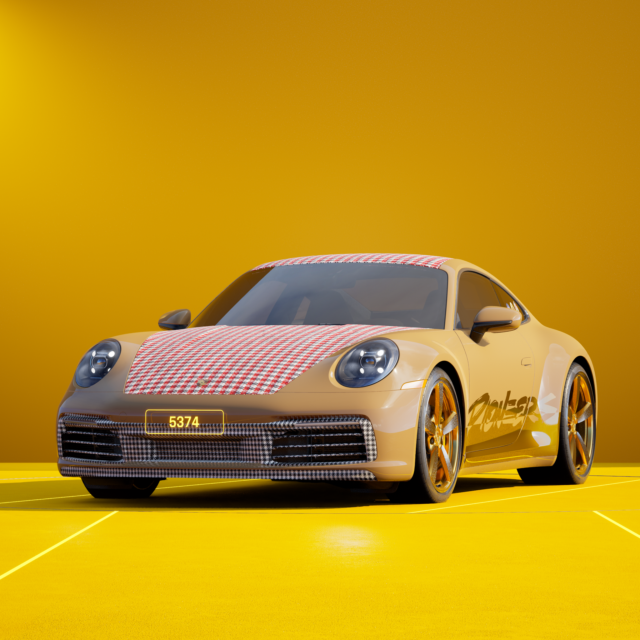The PORSCHΞ 911 5374 image in phase