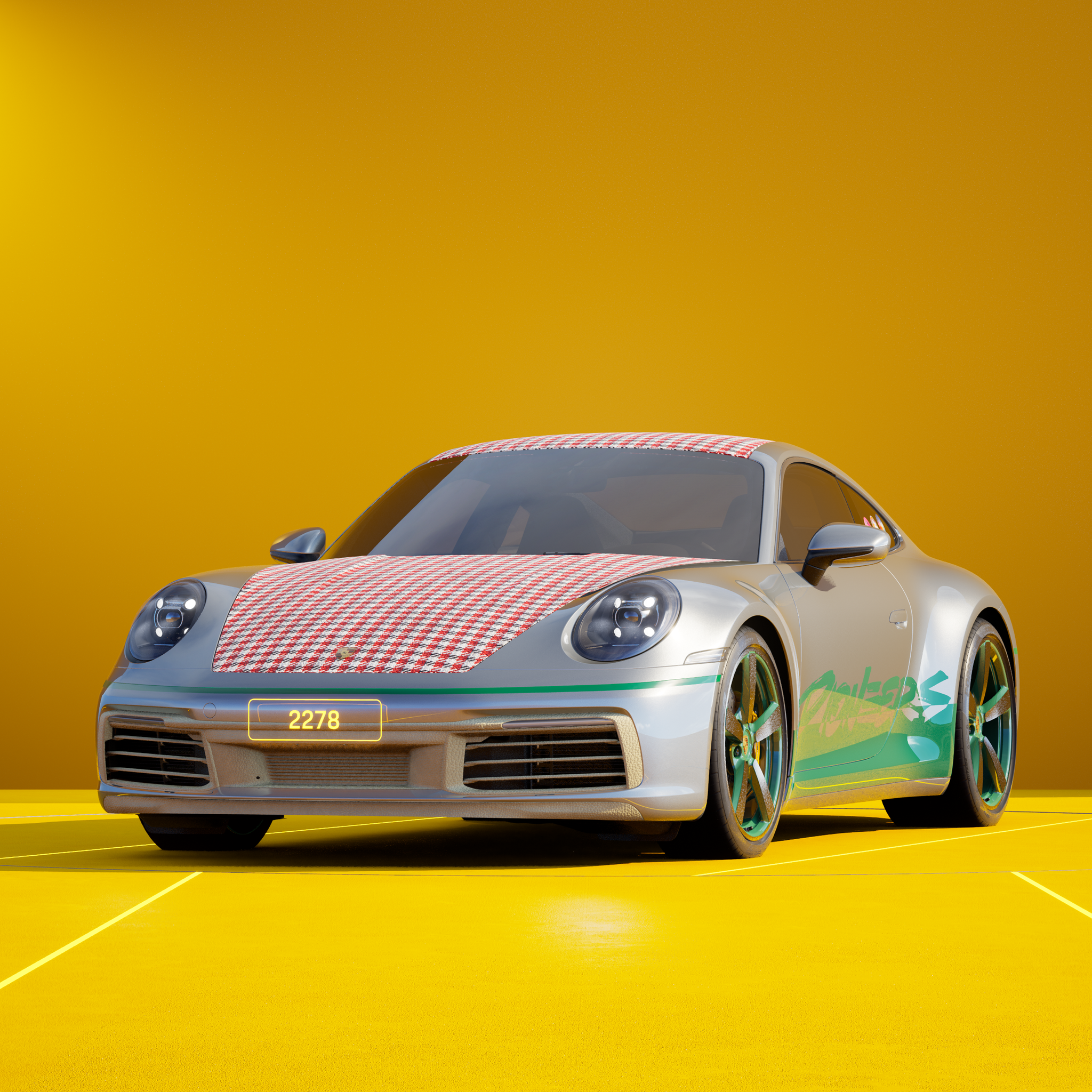 The PORSCHΞ 911 2278 image in phase