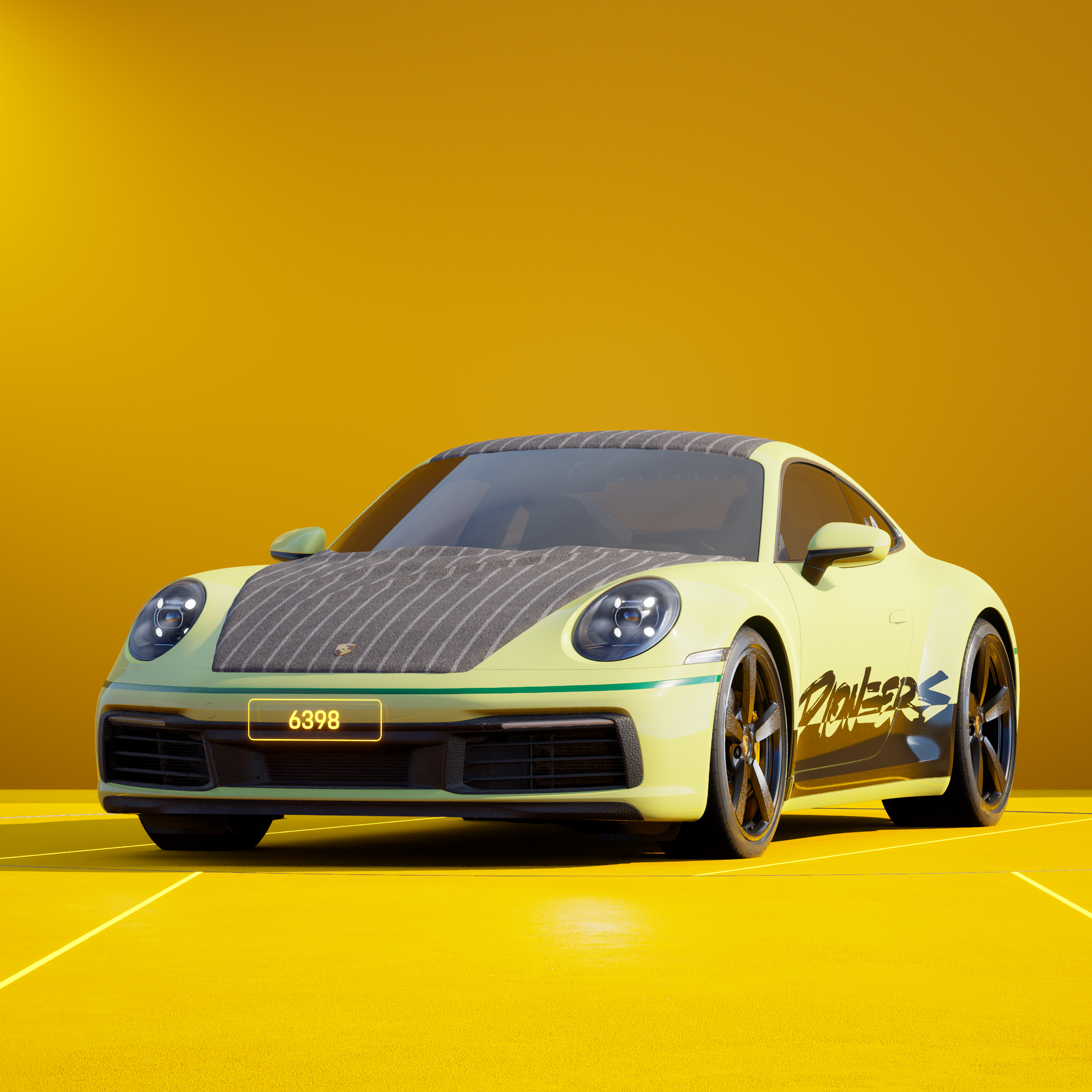 The PORSCHΞ 911 6398 image in phase
