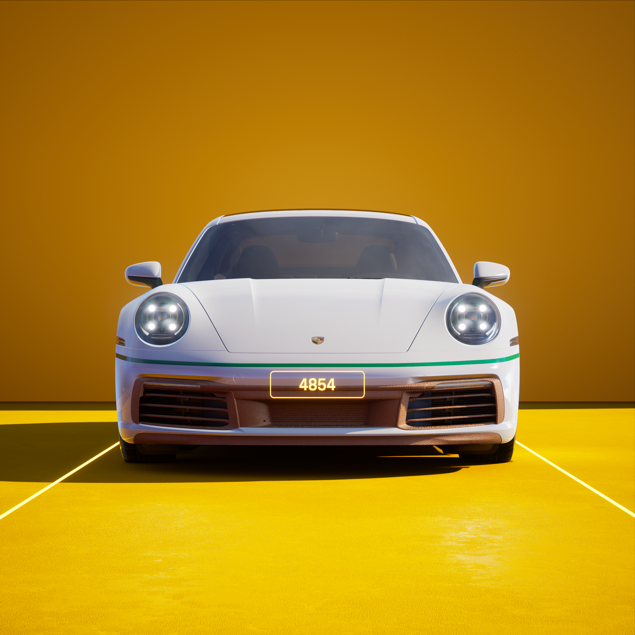 The PORSCHΞ 911 4854 image in phase