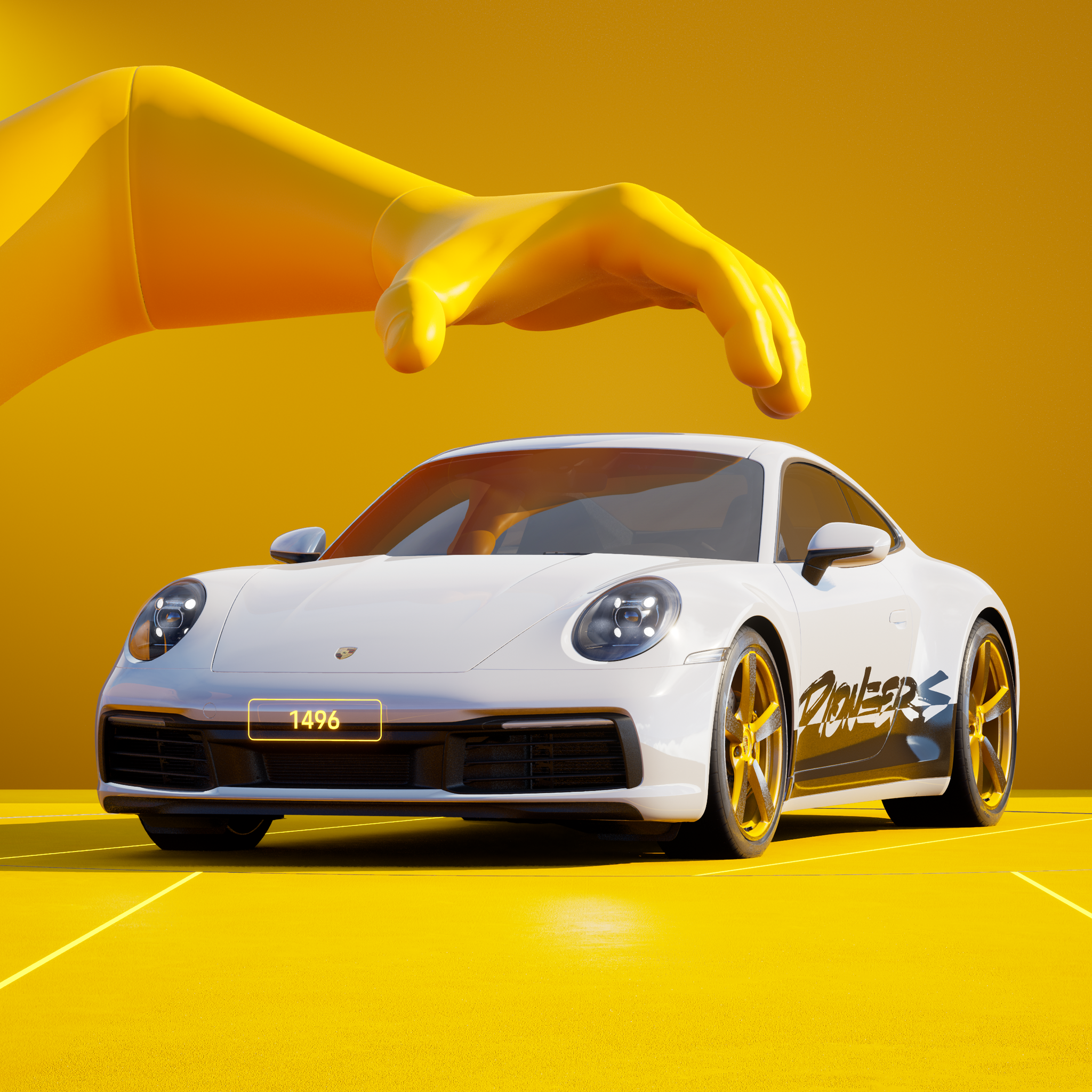 The PORSCHΞ 911 1496 image in phase