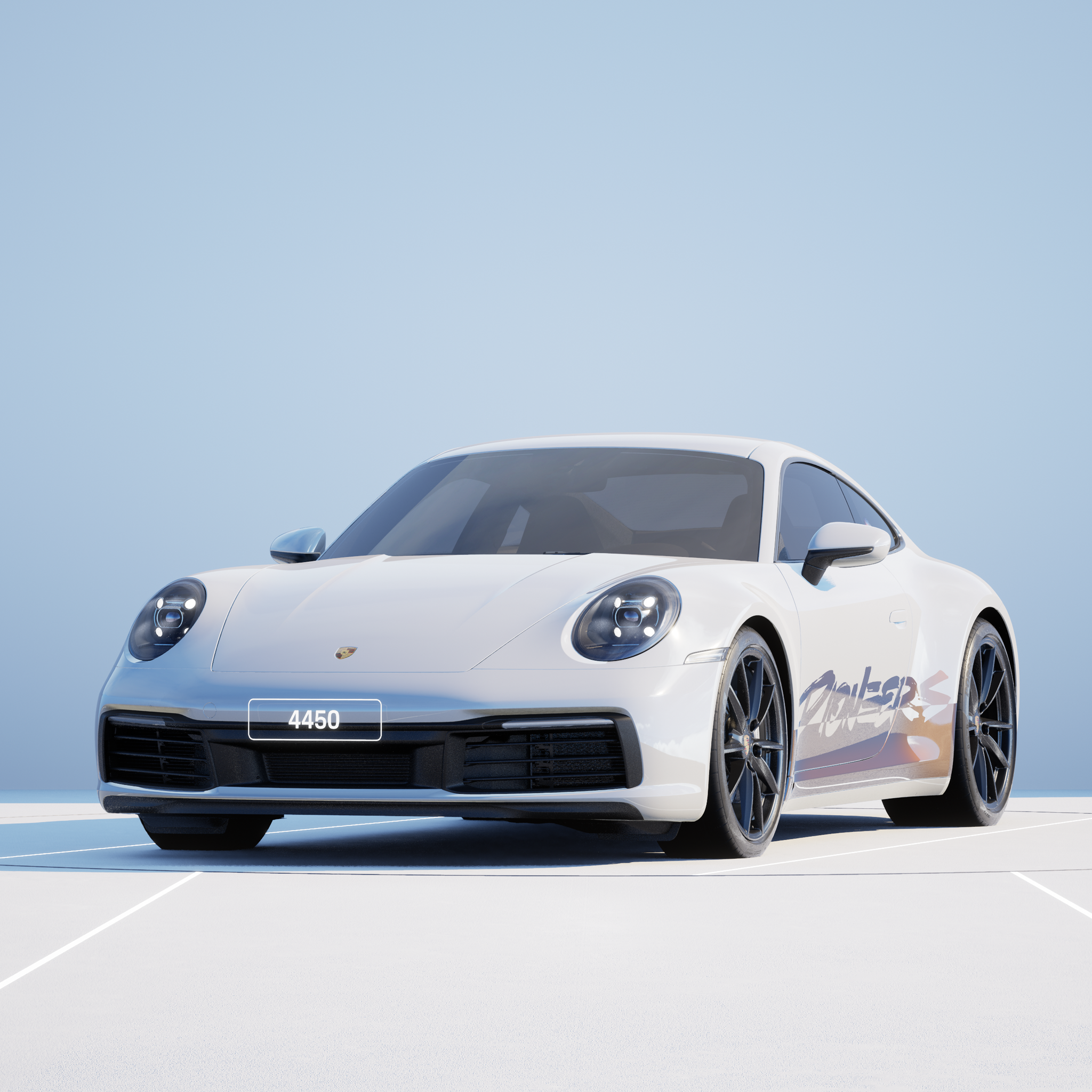 The PORSCHΞ 911 4450 image in phase