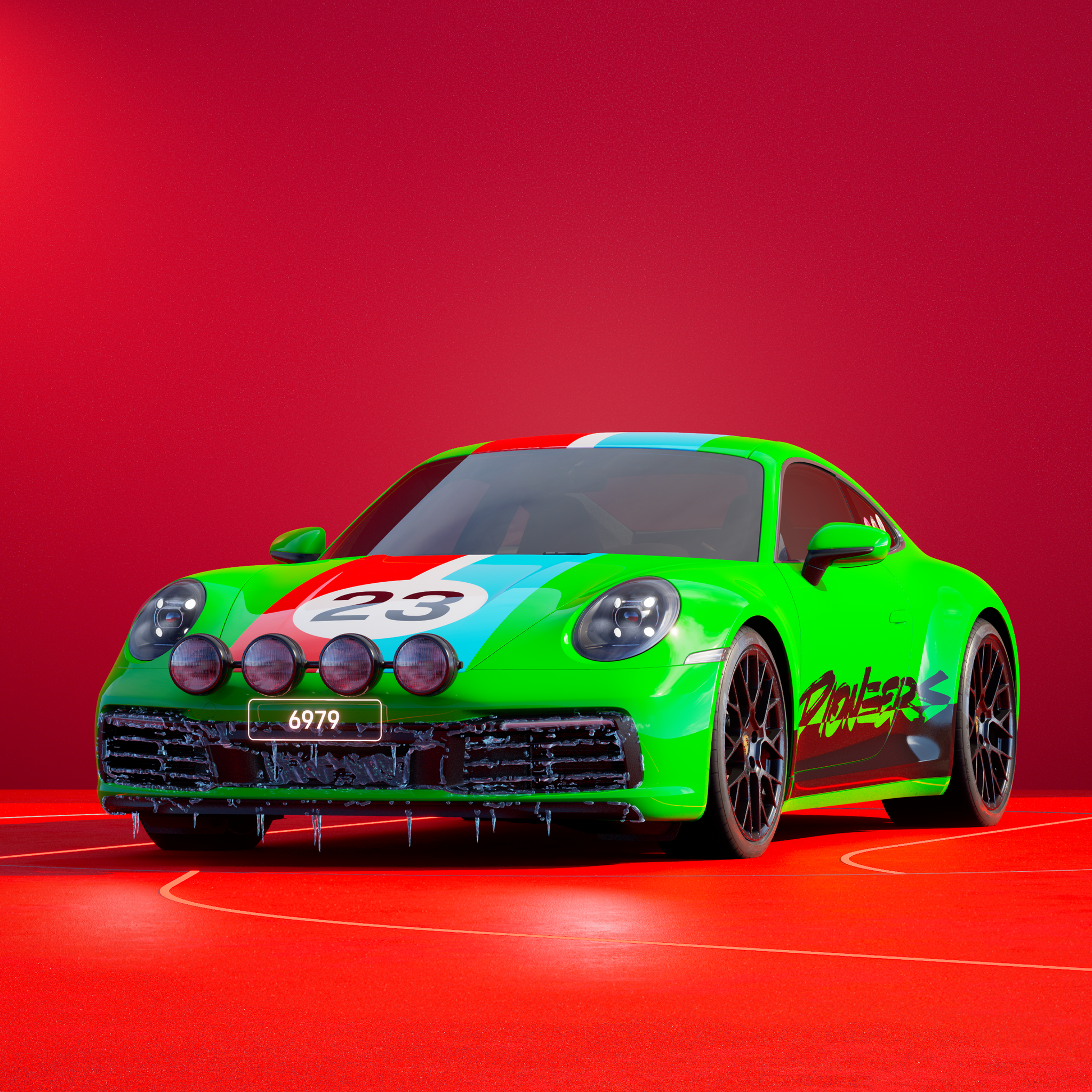 The PORSCHΞ 911 6979 image in phase